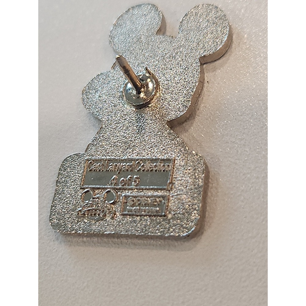MICKEY MOUSE AUTOGRAPH PEACH Pin 00061 production Sample AP Artist Proof LE 25 - Picture 6 of 6